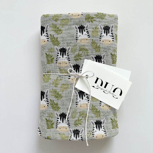 Zebra Faces Digital Seamless Pattern